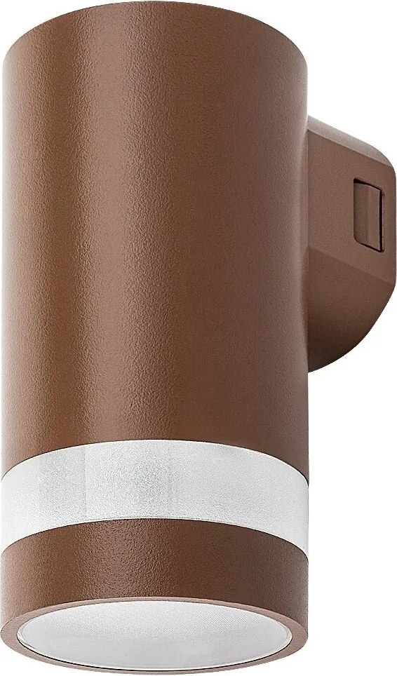 Aplica LED CCT perete exterior IP65 Urfa Line maro