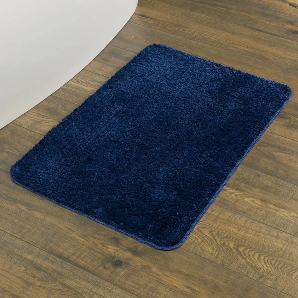 Sealskin Covoras de baie , zAngora,  , 60x90 cm, albastru