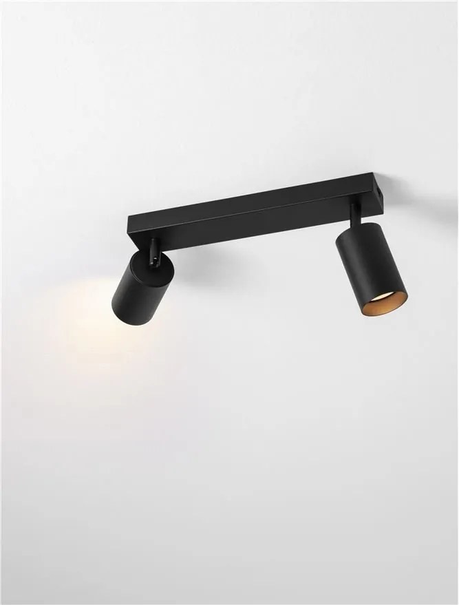 Plafoniera cu 2 Spoturi directionabile minimalista REIG, NVL-9011534