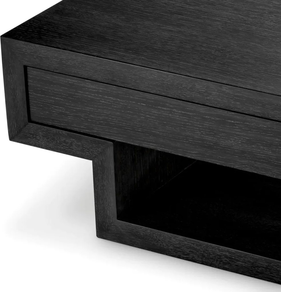 Masuta LUX stil avangardist Rialto, gri carbune