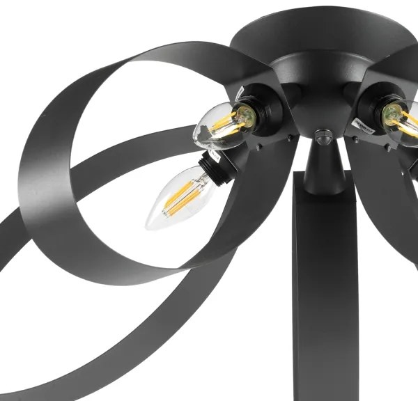 Plafonieră ONLI SERENA 5xE14/6W/230V gri