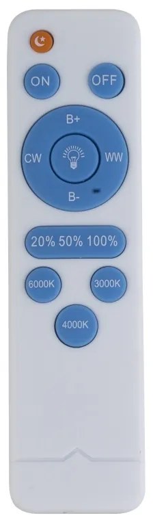 Plafoniera LED dimabila cu telecomanda design modern RONJA 41314-40 GL
