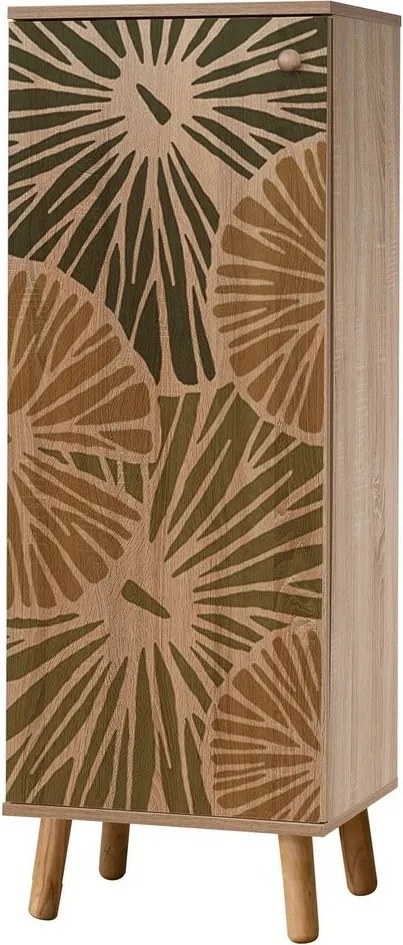 Dulap pantofi Mega Sonoma Oak Palm