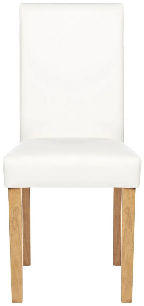 Set 2 buc. scaune pentru sufragerie Borway (alb). 1010057