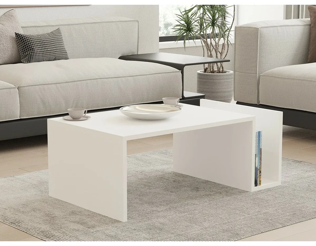 Memo White coffee table