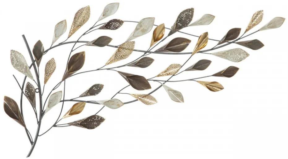 Panou decorativ multicolor din metal, 115,5x6x65 cm, Tree Branch Mauro Ferretti