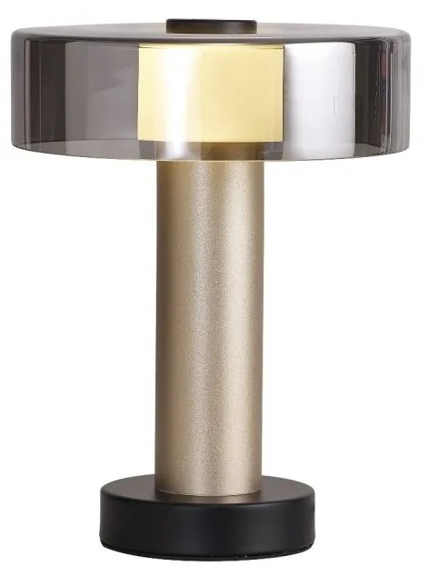 Veioza, Lampa de masa design modern Gin Small auriu