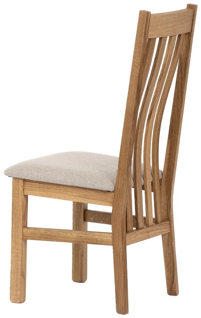 Set de scaune de sufragerie C-2100 CRM2, stejar, 2buc.