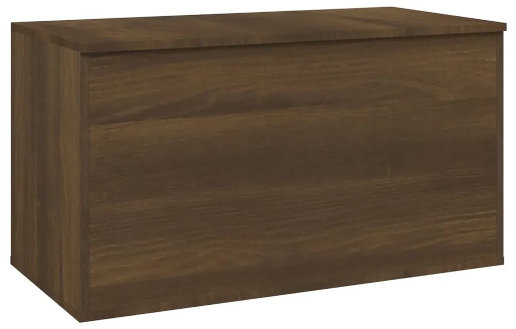 815194 vidaXL Cufăr de depozitare, stejar maro, 84x42x46 cm, lemn compozit