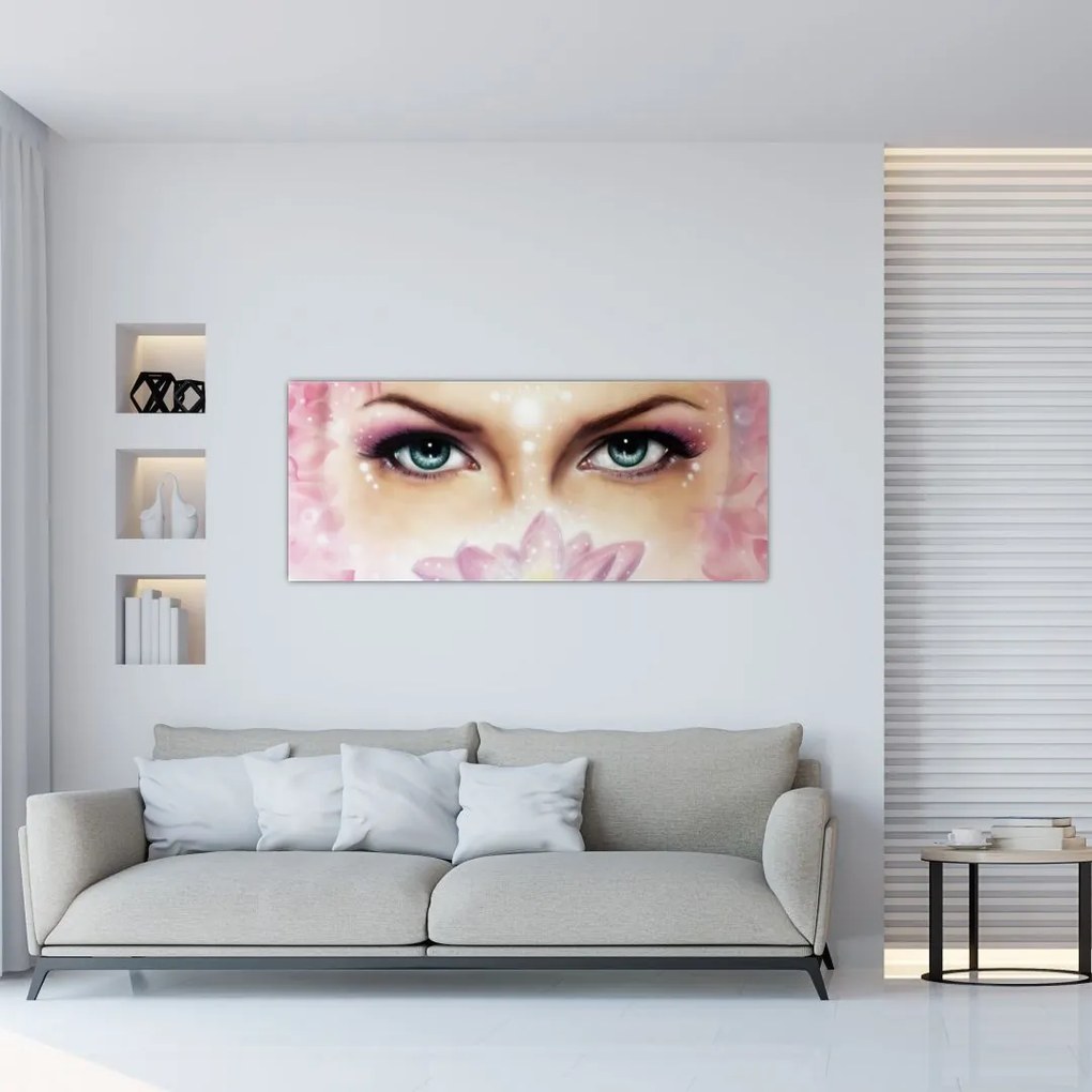 Tablou - Ochi fermecători (120x50 cm)