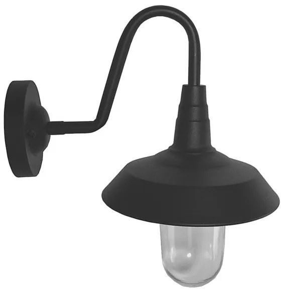 Aplică de exterior NILDA 1xE27/60W/230V IP44 negru