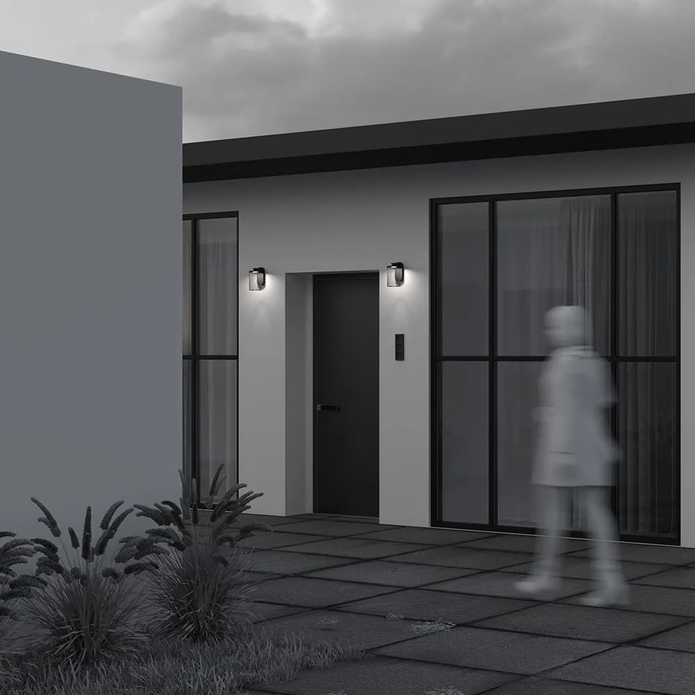 Aplica perete exterior design modern LED IP54 Latticea