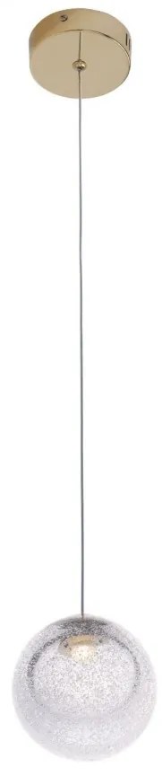 Lustra LED, Pendul suspendat ZOE auriu P0389 MX