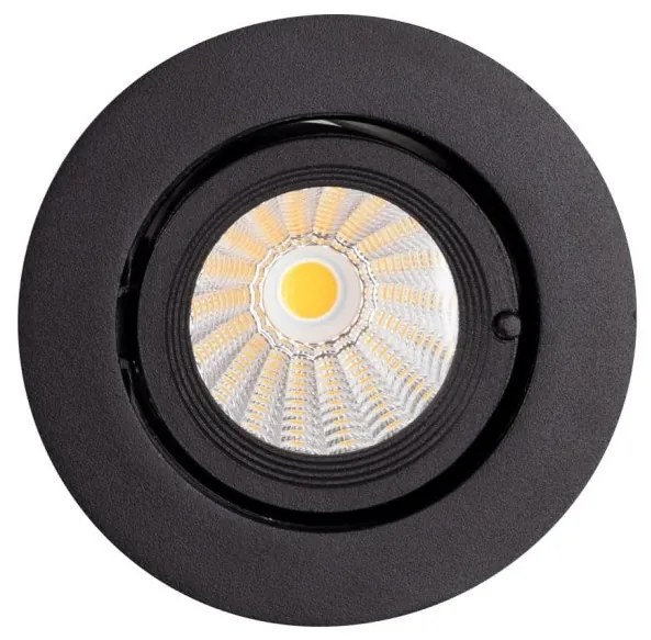 Spot LED incastrabil directionabil Rubio negru