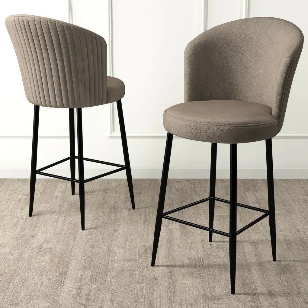 Set de scaune de bar Fora Cappuccino, 4 buc., 4 buc