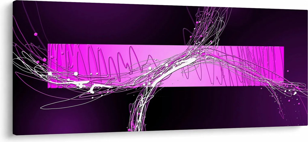 Tablou abstract (120x50 cm)