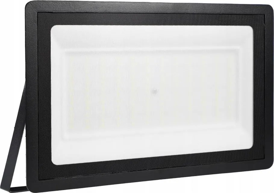 Proiector LED exterior 200W, 230V, 4500K, IP65, negru