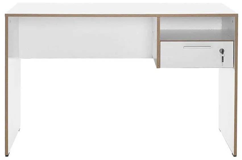 Masă PC Calliope 2 (alb + stejar) . 1109391