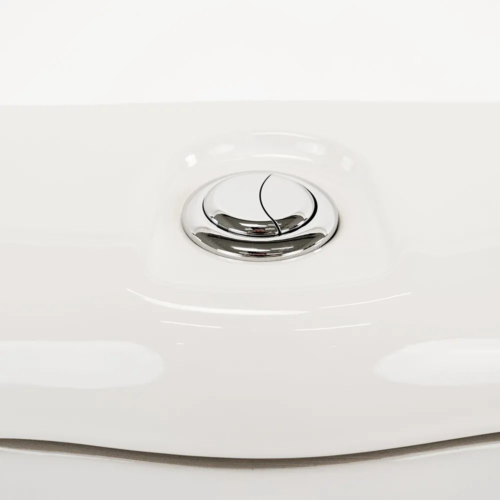 Vas de toaletă Coral Monobloc cu evacuare inferioară