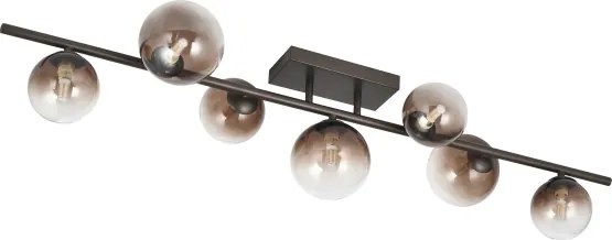 Brilagi - Candelabru LED aplicat MILLA 7xG9/3W/230V maro/maro fumuriu