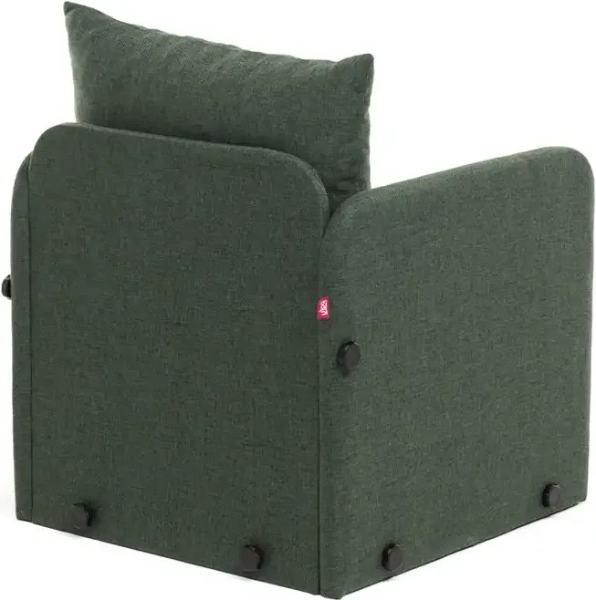 Fotoliu Extensibil Saga, verde, 200 cm x 60 cm