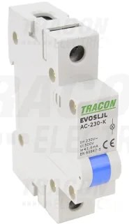 LampÄƒ de semnalizare modularÄƒ cu led albastru 230V AC SLJL-AC230-K TRACON
