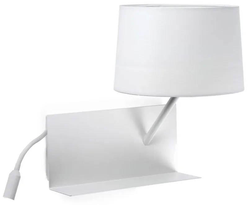 Aplica de perete / Lampa cu reader LED HANDY dormitor dreapta 28414