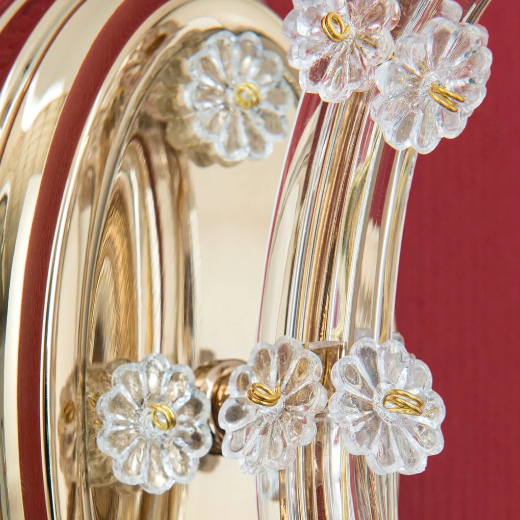 Aplica de perete de lux cristal Swarovski Maria Theresia-A 24K gold plated