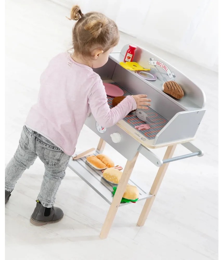 Grătar de joacă pentru copii BBQ Grill - Roba