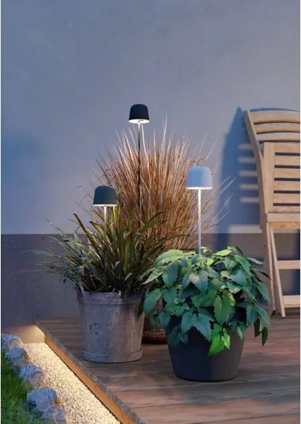 Eglo 901939 - Lampă de masă LED reîncărcabilă și reglabilă pentru exterior MANNERA-S LED/1,8W/5V IP54 verde