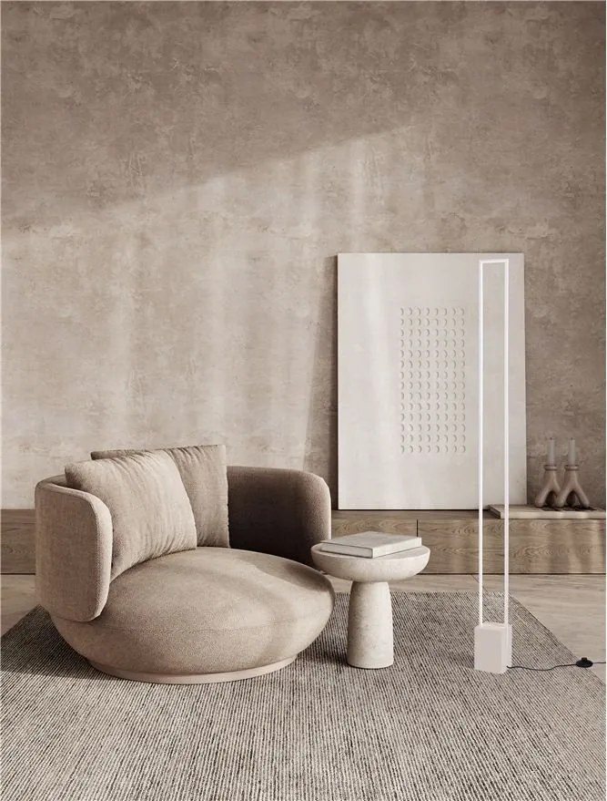 Lampadar, Lampa de podea LED LITHOS alb