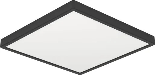 Plafonieră LED FUEVA Eglo 901305-LED, 17,5 W, 230 V, 2700/4000/6500 K, 39 x 39 cm, negru