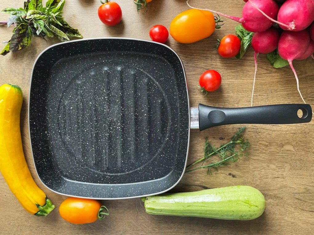 Tigaia Grill Stone Legend Black 27X27 cm