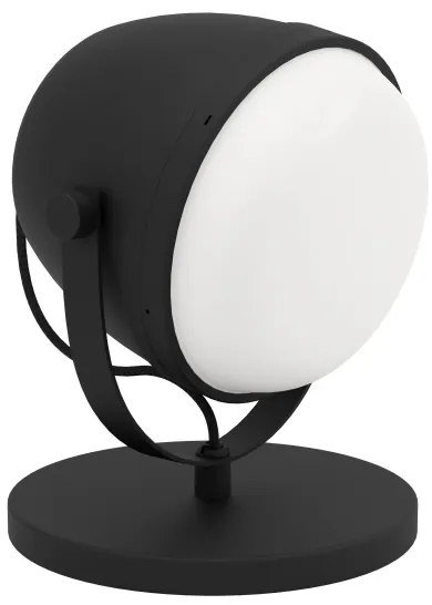 Lampă de masă Eglo 390047 UPANEMA 1xE27/28W/230V negru