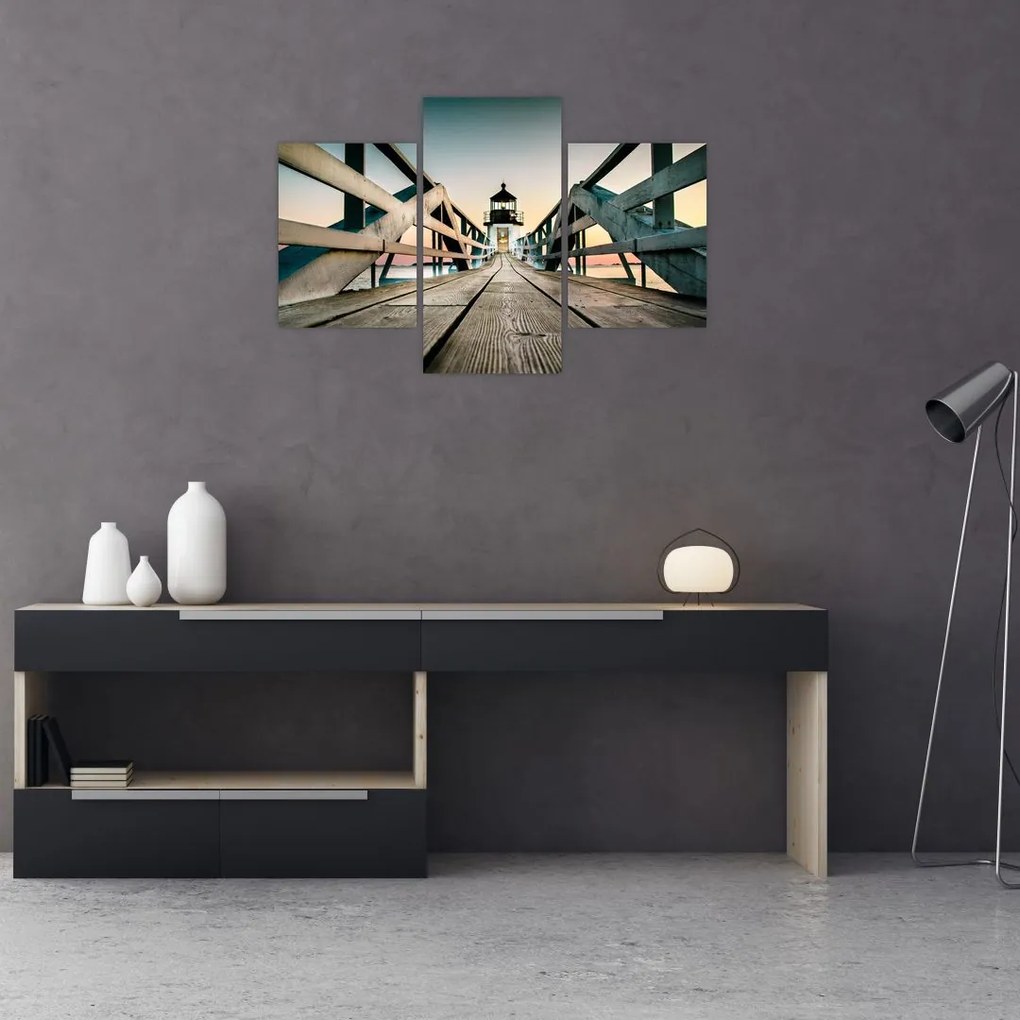 Tablou - pe dig (90x60 cm)