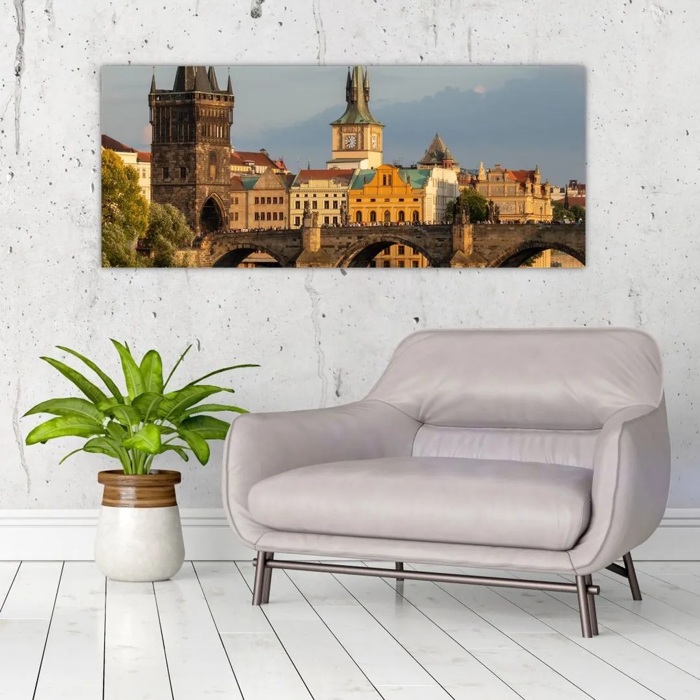 Tablou - Podul lui Carol (120x50 cm)