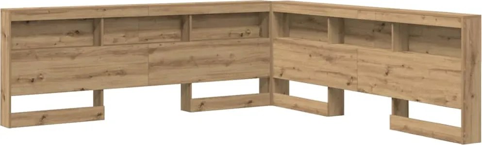 vidaXL Tăblie de depozitare Stejar Artizanal 180 cm Lemn compozit