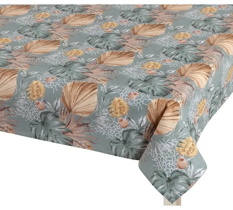 Bellatex față de masă Adéla Monstera, galbentrandafir , 120 x 140 cm