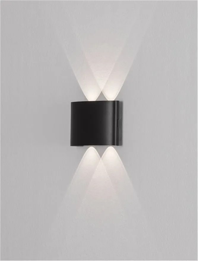 Aplica LED iluminat exterior ambiental IP54 DUOMO antracit