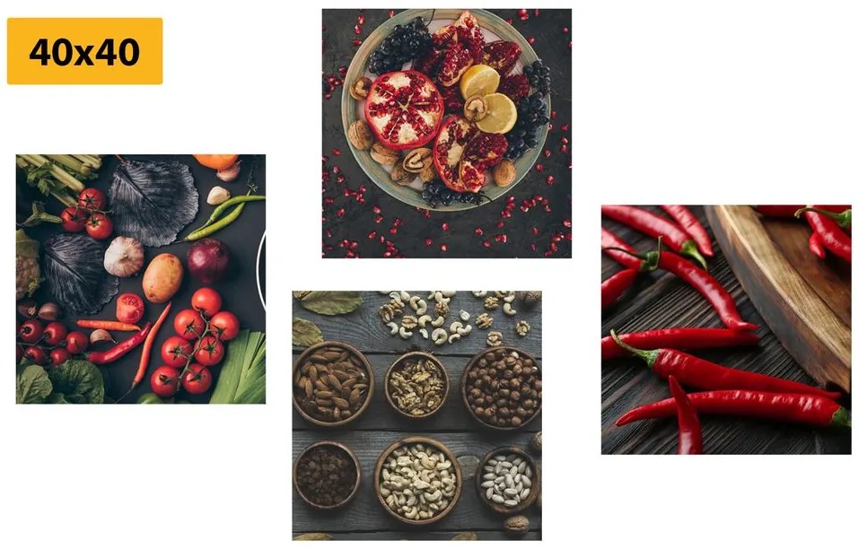 Set tablouri specialități culinare