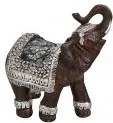 Statueta elefant maro poly h6 cm