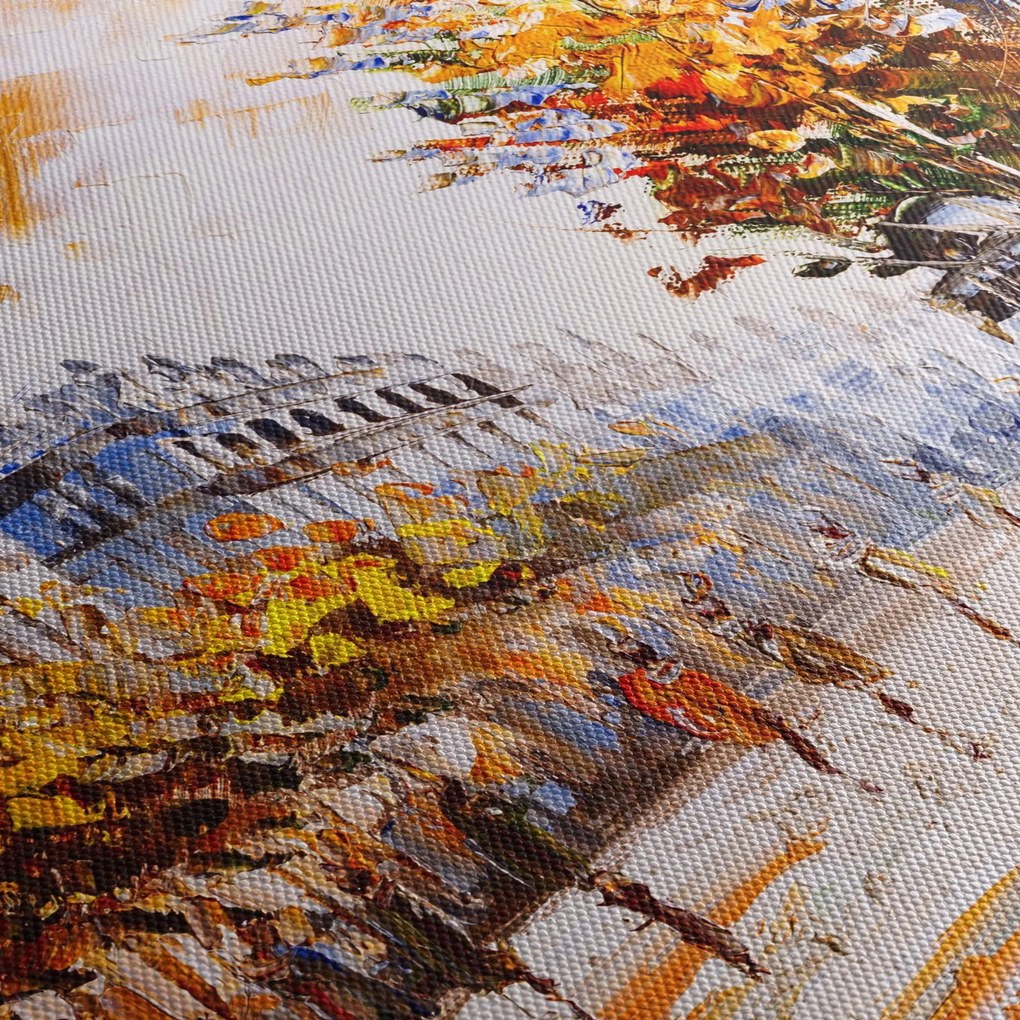 Tablou - Strada din Paris (90x60 cm)