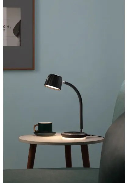 Lampă LED dimabilă de masă cu funcție de încărcare fără fir Immax NEO 08996L PERLA LED/6W/230V
