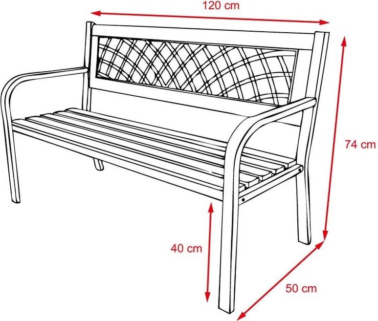 Bancă de grădină Avenberg FELICIA