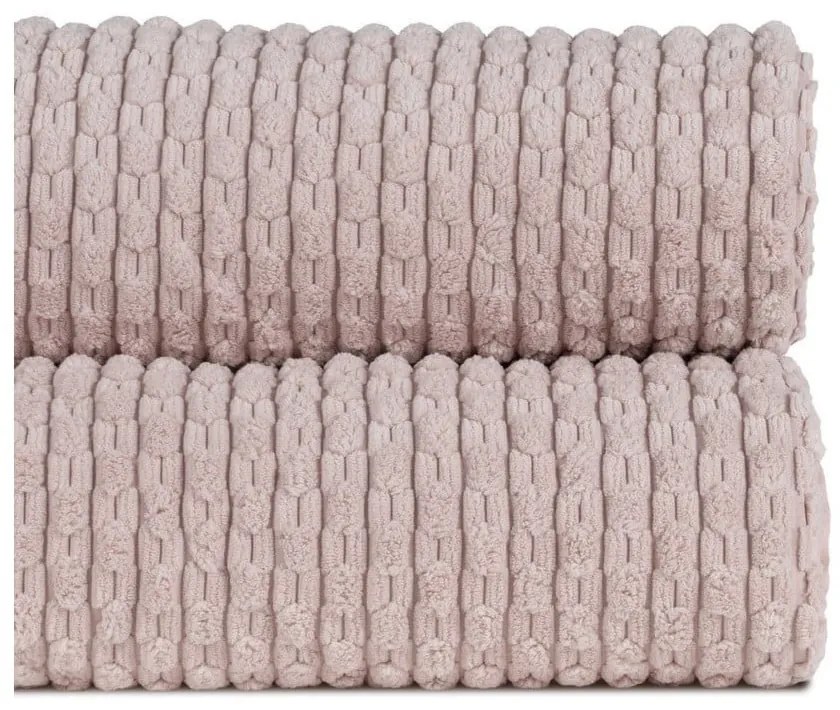 Cuvertură roz matlasată 230x260 cm – Ixia