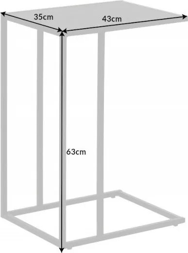 Masuta auxiliara Slim Line 45cm