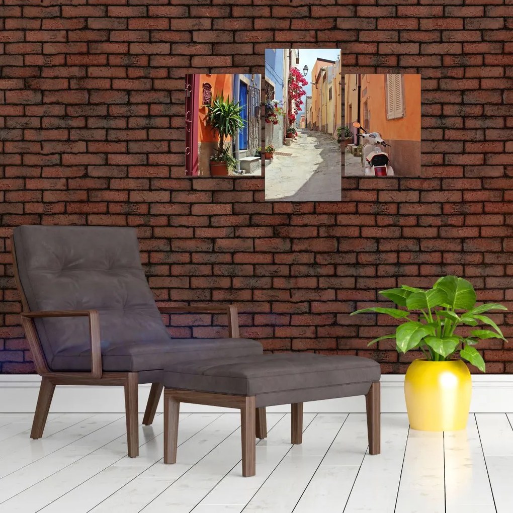 Tablou cu strada din Sardinia (90x60 cm)