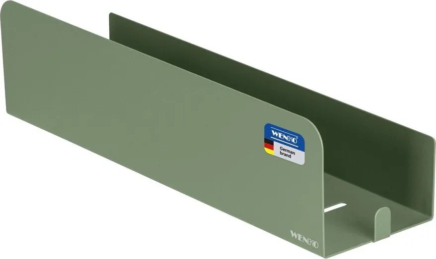 Raft pentru baie verde autoadeziv cu Turbo-Loc din oțel inoxidabil Lizan – Wenko