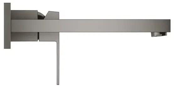 Baterie lavoar incastrata Grohe Eurocube M antracit periat Hard Graphite fara corp ingropat