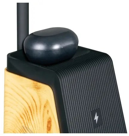 Immax 09000L - Lampă de birou LED+CCT, dimmabilă, cu încărcare wireless QI, IDEAL LED/8W/230V, bej